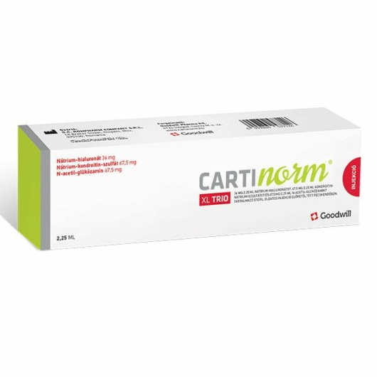 Goodwill CARTInorm XL TRIÓ injekció 2,25ml 1x