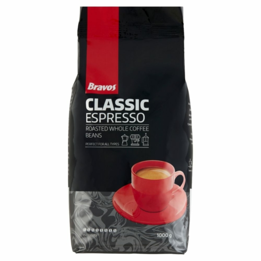 Bravos Espresso szemes kávé 1kg (1000g)