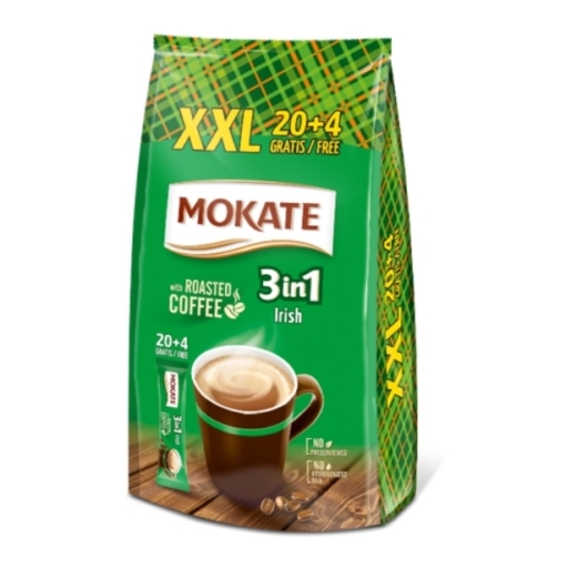 Mokate XXL Irish instant kávé 24x