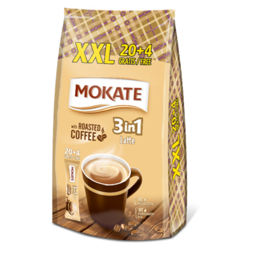 Mokate XXL Latte instant kávé 24x