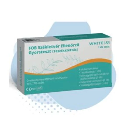 WHITELAB FOB székletvér ellenőrző gyorsteszt