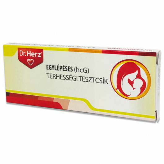 Dr. Herz Egylépéses (10mIU/ml hcG) terhességi tesztcsík