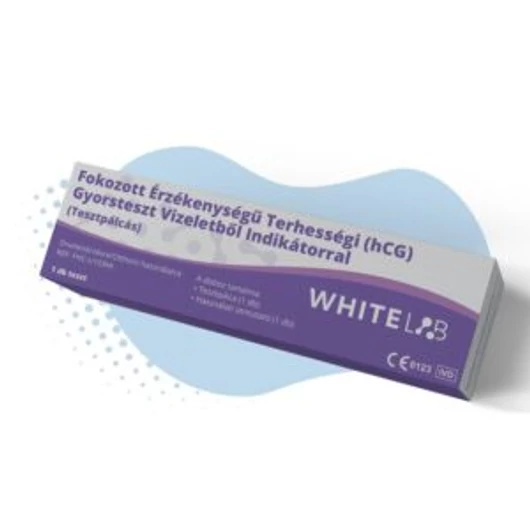 WHITELAB fokozott érzékenységű terhességi gyorsteszt vizeletből