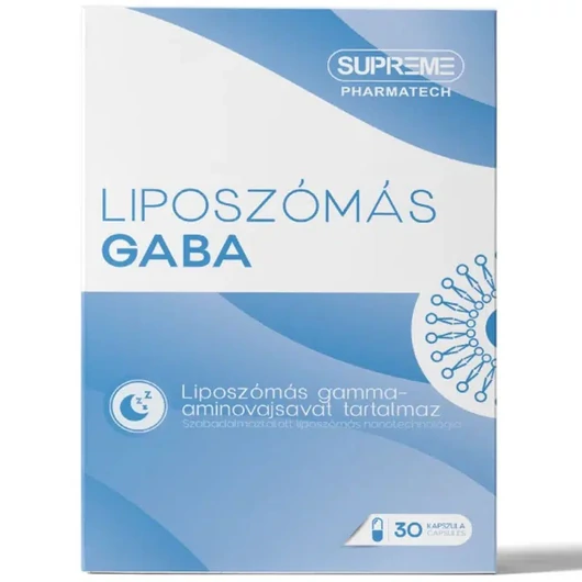 Supreme Pharmatech Liposzómás Gaba kapszula – 30db