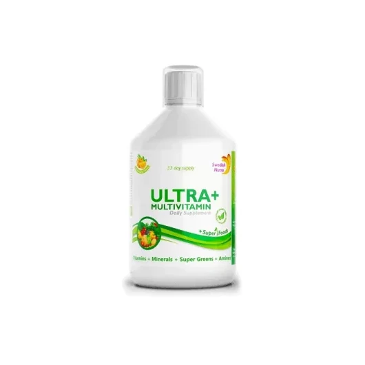 Swedish Nutra ULTRA+ folyékony multivitamin 500 ml