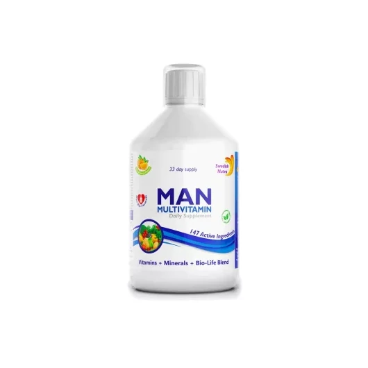 Swedish Nutra Man folyékony multivitamin férfiaknak 500ml