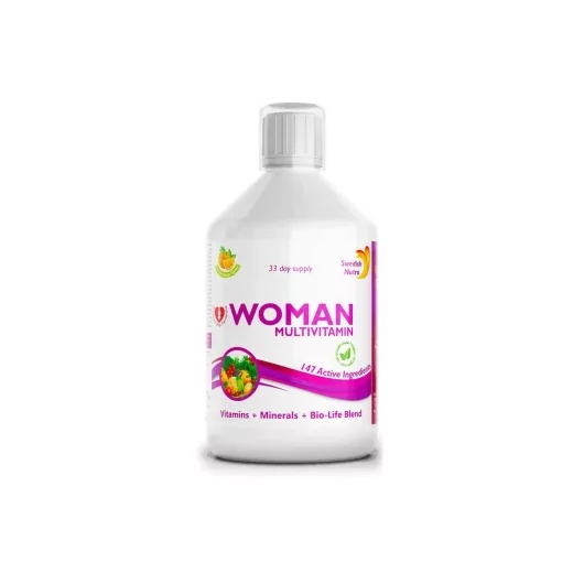 Swedish Nutra WOMEN FOLYÉKONY MULTIVITAMIN NŐKNEK 500ml