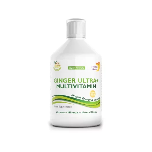 Swedish Nutra GINGER ULTRA+ folyékony multivitamin vassal 500 ml