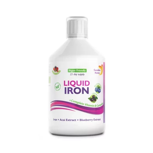 Swedish Nutra Folyékony vas 500 ml