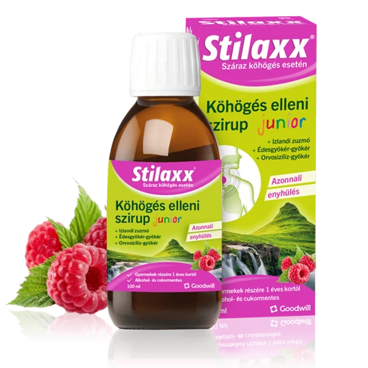Stilaxx® junior köhögés elleni szirup