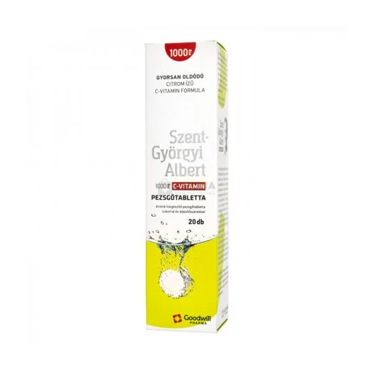 Szent-Györgyi Albert C-vitamin pezsgőtabletta 1000mg 20x