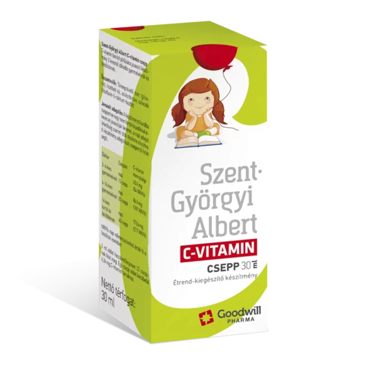 Szent-Györgyi Albert C-vitamin csepp 30ml Szent-Györgyi Albert C-vitamin csepp 30ml