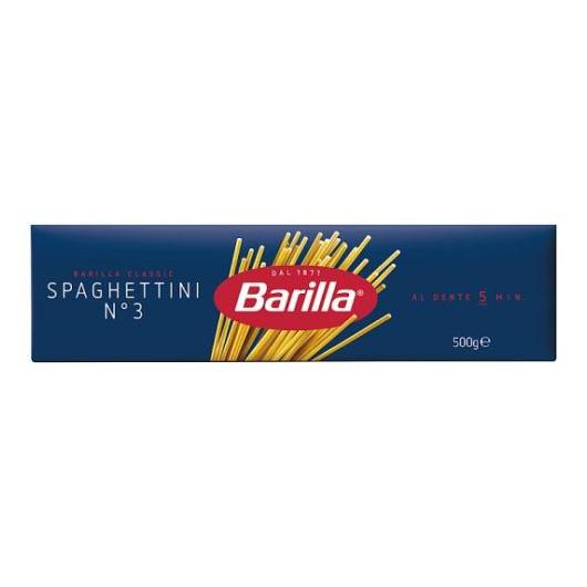 Barilla Tészta Spagetti Spaghettini No3. 500g