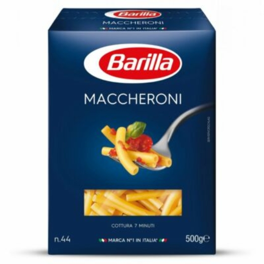 Barilla Tészta Makaróni Maccheroni No44. 500g