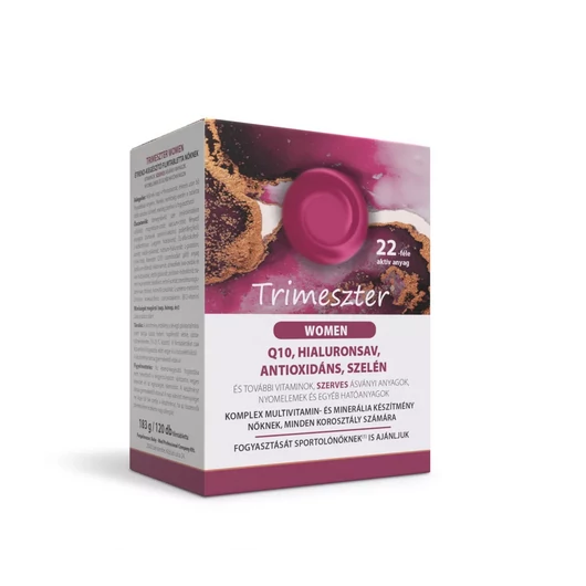 Trimeszter Women 22-féle aktív anyaggal 120db