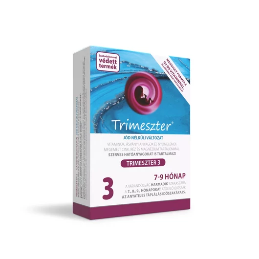Trimeszter 3 Jód Nélkül Várandósság Harmadik Szakaszára 7-9 hónap 60db