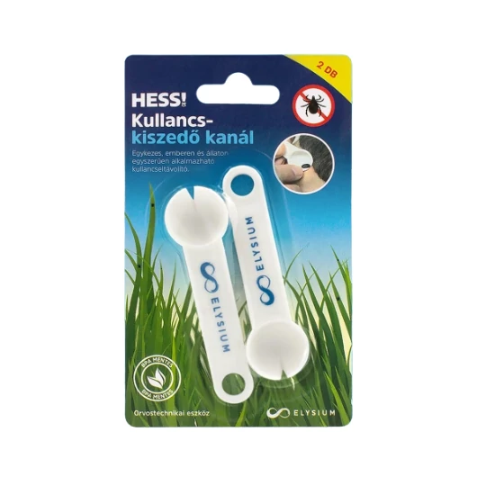 Elysium HESS! kullancskiszedő kanál - 2db/készlet