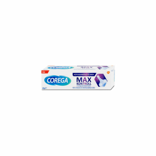 Corega Max control Műfogsorrögzítő krém 40g