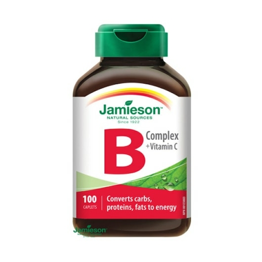 Jamieson B-vitamin komplex C-vitaminnal tabletta 100x