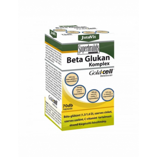 Jutavit Béta Glukan (béta-glükán) komplex kapszula 70x