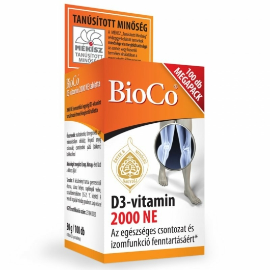 BioCo D3-vitamin 2000NE 100x