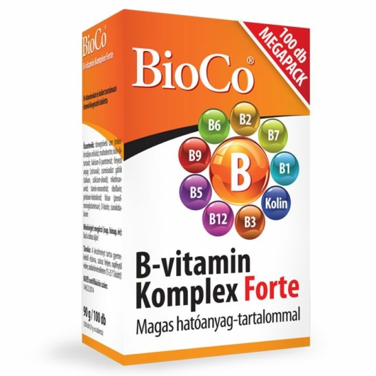 BioCo B-vitamin komplex Forte 100x