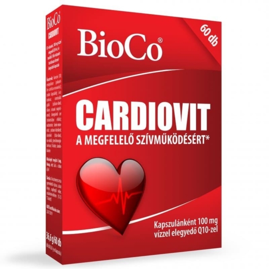 BioCo Cardiovit 100mg Q10 60x