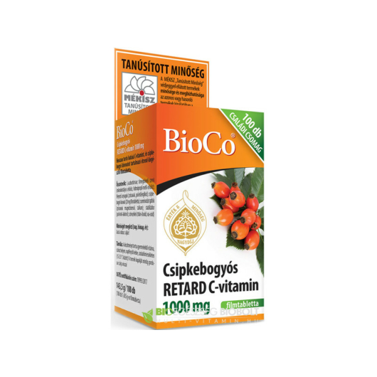 BioCo Csipkebogyós Retard C-vitamin 1000mg családi csomag 100x