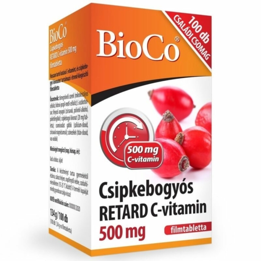 BioCo Csipkebogyós Retard C-vitamin 500 mg 100x