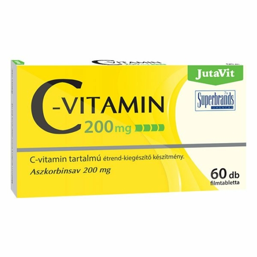 Jutavit C-vitamin 200mg tabletta 60x