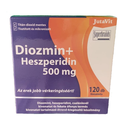 Jutavit Diozmin + Heszperidin 500mg filmtabletta 120x