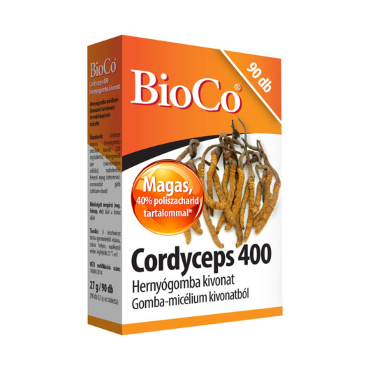 BioCo Cordyceps 400 hernyógomba kivonat 90x