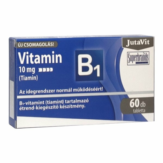 Jutavit B1 vitamin 10mg tabletta 60X