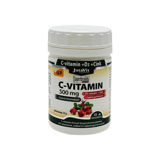 Jutavit C-vitamin 500mg 45X