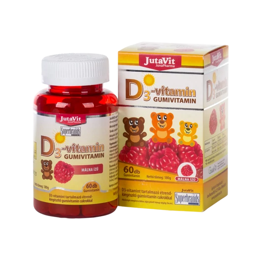 Jutavit D3-vitamin Gumivitamin 60x
