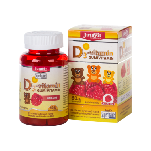 Jutavit D3-vitamin Gumivitamin 60x