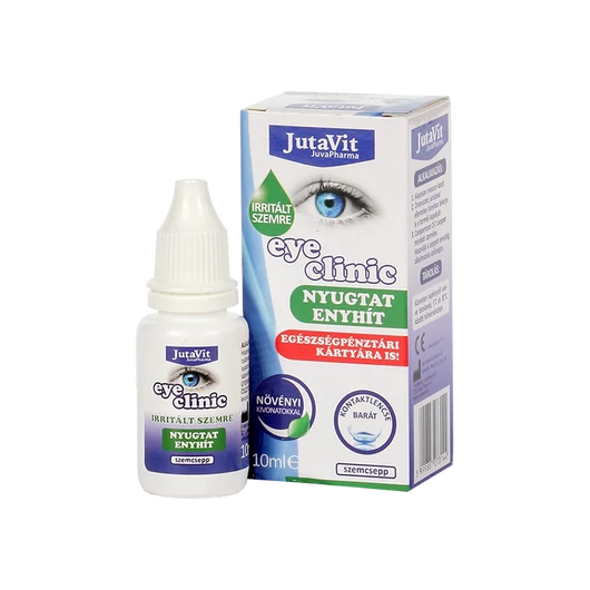 Jutavit Eye Clinic szemcsepp irritált szemre 10ml
