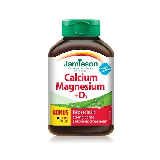 Jamieson Kálcium Magnézium + D3 120x (Calcium Magnesium D3)
