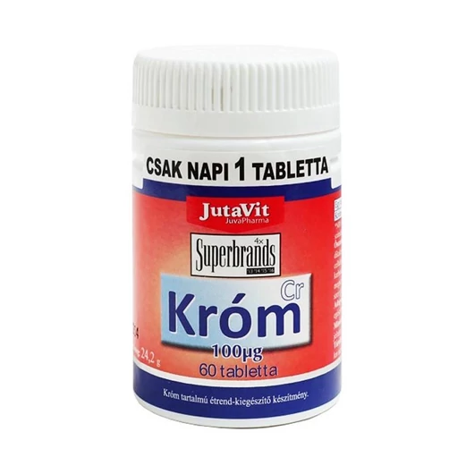 Jutavit Króm 100mcg tabletta 60X