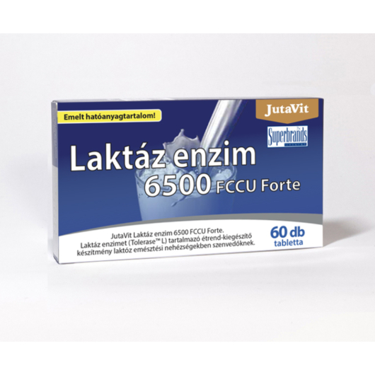 Jutavit Laktáz enzim 6500 FCCU Forte tabletta 60x