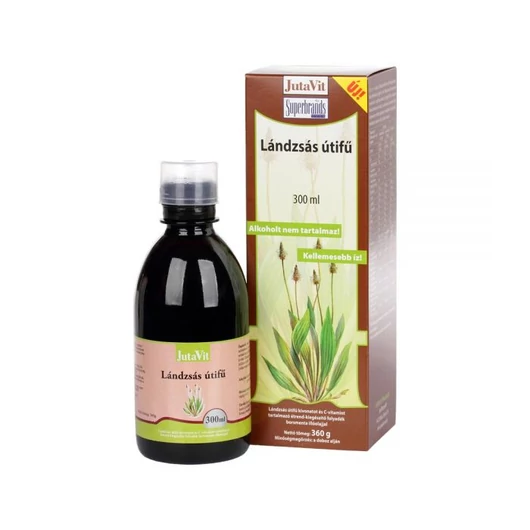 Jutavit Lándzsás Útifű Szirup 300ml