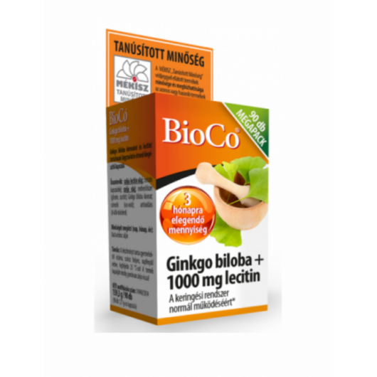 BioCo Ginkgo biloba + Lecitin Megapack 90x