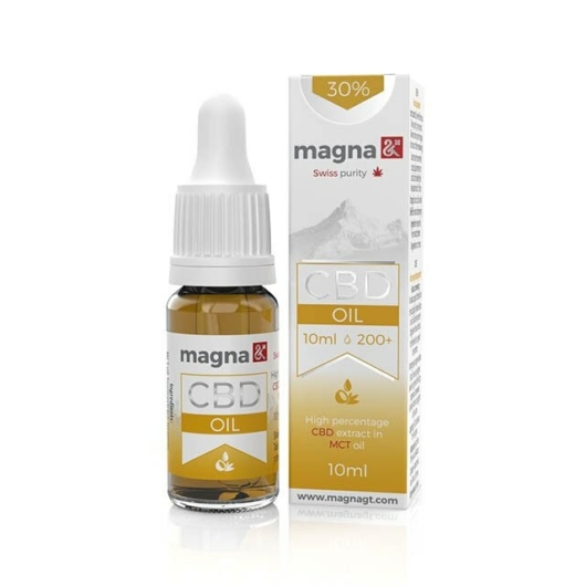 Magna G&T CBD 30% (MCT olajban) 10 ml, 3000 mg CBD tartalom, táplálékkiegészítő