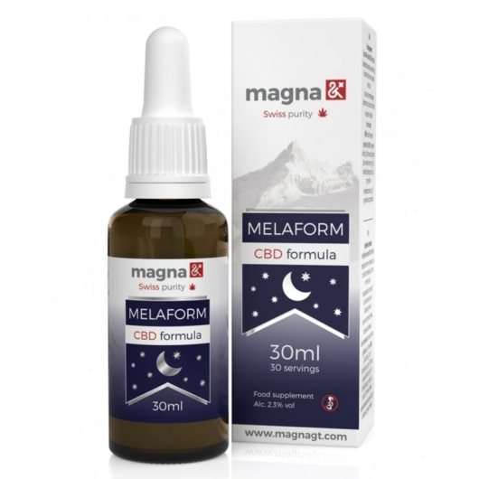 Magna Melaform Liposzómás formula CBD-vel és melatonimmal 30ml, táplálékkiegészítő