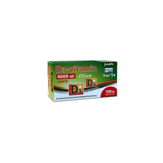 Jutavit D3-vitamin Forte 4000NE Olíva 100x