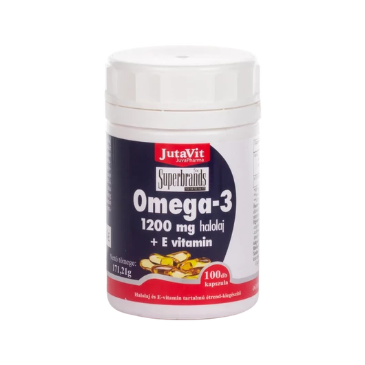 Jutavit Omega-3-Pro 1200mg + E-vitamin kapszula 100X
