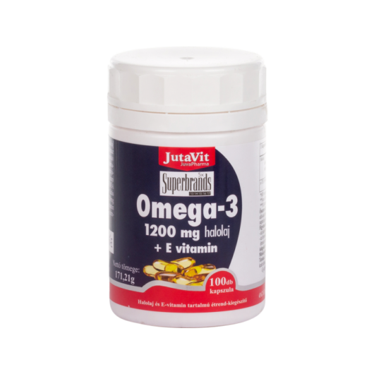 Jutavit Omega-3 1200mg + E-vitamin kapszula 100X