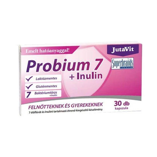Jutavit Probium 7 + Inulin kapszula 30x