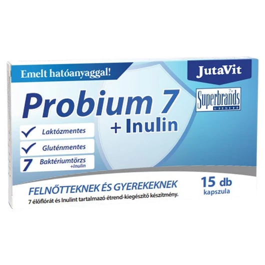 Jutavit Probium 7 +inulin Kapszula 15X Jutavit Probium 7 +inulin Kapszula 15X
