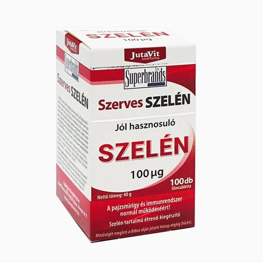 Jutavit Szerves Szelén Tabletta 100x